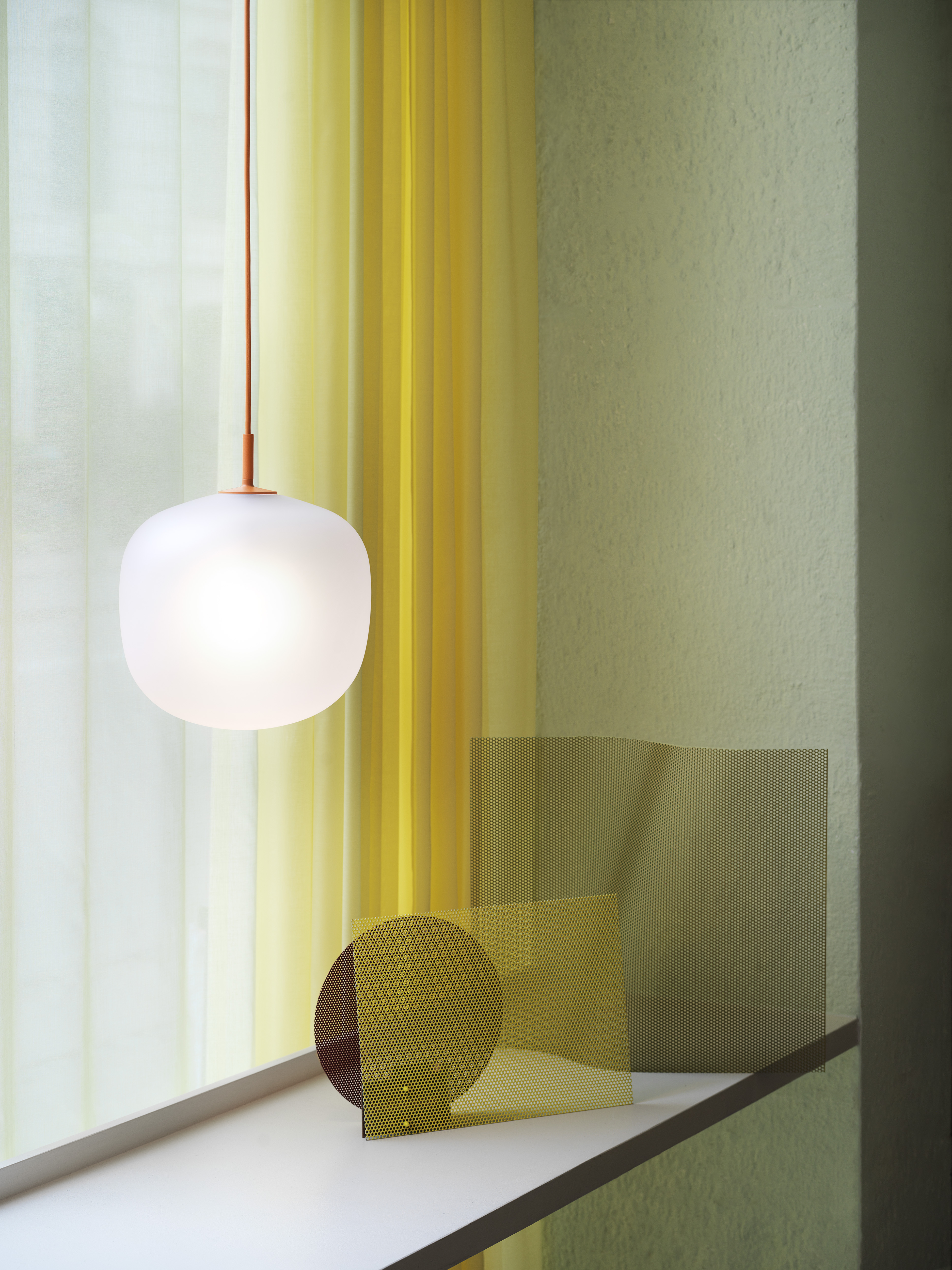 Rime Pendant Lamp Ø25 Orange 
